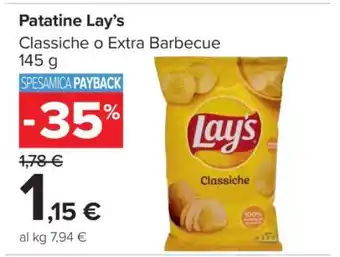 Carrefour Patatine Lay's offerta