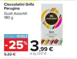Carrefour Cioccolatini Grifo Perugina offerta