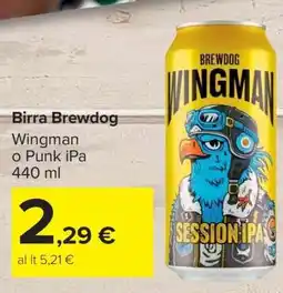 Carrefour BIRRA BREWDOG offerta