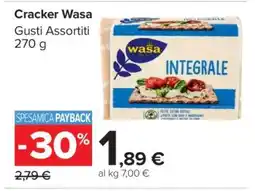 Carrefour Cracker Wasa offerta