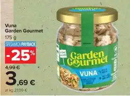 Carrefour Vuna Garden Gourmet offerta