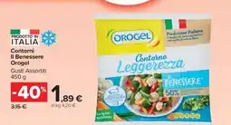 Carrefour Contorni Il Benessere Orogel offerta