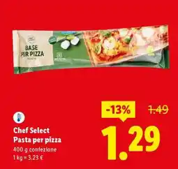 Lidl Chef Select Pasta per pizza offerta