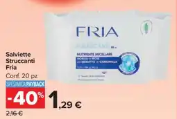 Carrefour Salviette Struccanti Fria offerta