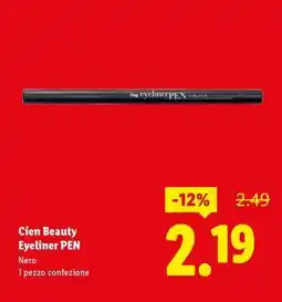 Lidl Cien Beauty Eyeliner PEN offerta