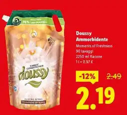 Lidl Doussy Ammorbidente offerta