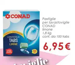 Conad Pastiglie per lavastoviglie CONAD offerta