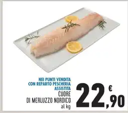 Conad Cuore di Merluzzo Nordico offerta