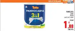 Conad PANNOCARTA 3 IN 1 TUTTO offerta