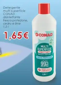 Conad Detergente multi superficie CONAD offerta