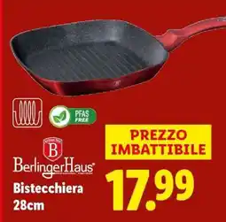 Lidl BerlingerHaus Bistecchiera 28cm offerta