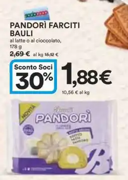 Coop PANDORÌ FARCITI BAULI offerta