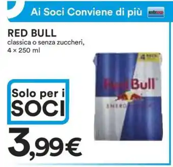 Coop Red Bull offerta