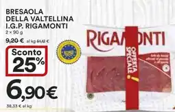 Coop Bresaola della Valtellina I.G.P. Rigamonti offerta