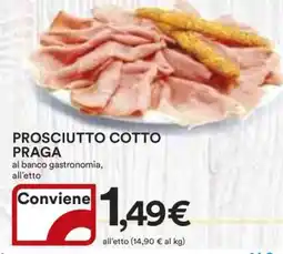 Coop Prosciutto cotto Praga offerta