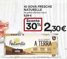 Coop 10 UOVA FRESCHE NATURELLE offerta