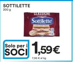 Coop Sottilette offerta
