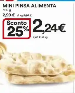 Coop MINI PINSA ALIMENTA offerta