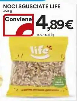 Coop Noci Sgusciate Life offerta