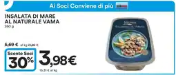 Coop INSALATA DI MARE AL NATURALE VAMA offerta