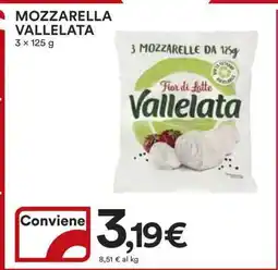 Coop Mozzarella Vallelata offerta