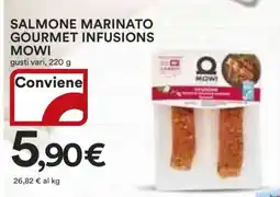 Coop SALMONE MARINATO GOURMET INFUSIONS MOWI offerta