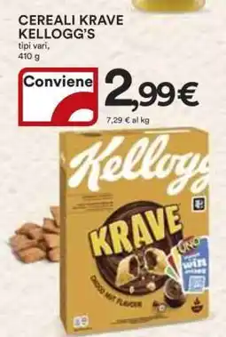 Coop Cereali Krave Kellogg's offerta