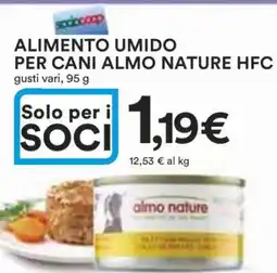 Coop ALIMENTO UMIDO PER CANI ALMO NATURE HFC offerta