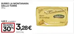 Coop Burro La Montanara Dalla Torre offerta