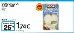Coop Gorgonzola D.O.P. Igor offerta
