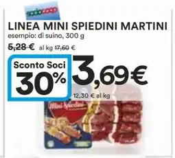 Coop LINEA MINI SPIEDINI MARTINI offerta