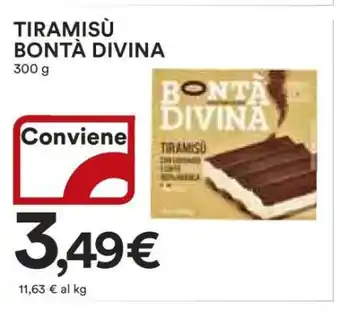 Coop Tiramisù Bontà Divina offerta