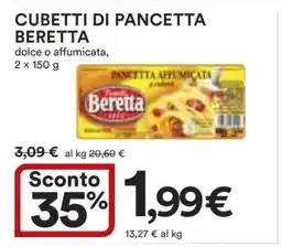 Coop Cubetti di Pancetta Beretta offerta