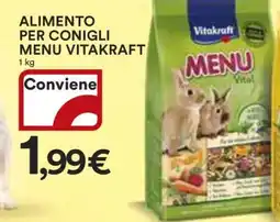 Coop ALIMENTO PER CONIGLI MENU VITAKRAFT offerta