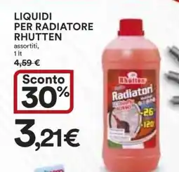 Coop LIQUIDI PER RADIATORE RHUTTEN offerta