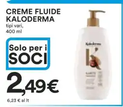 Coop CREME FLUIDE KALODERMA offerta