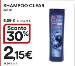 Coop SHAMPOO CLEAR offerta