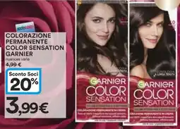 Coop COLORAZIONE PERMANENTE COLOR SENSATION GARNIER offerta