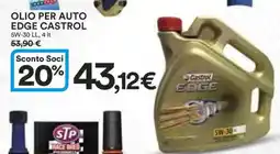 Coop OLIO PER AUTO EDGE CASTROL offerta