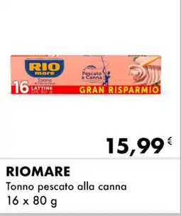 Iper Tosano RIOMARE Tonno pescato alla canna offerta