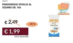 Prezzemolo e Vitale Pandeimassi sfoglie al sesamo offerta