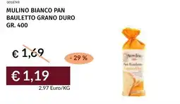 Prezzemolo e Vitale Mulino bianco pan bauletto grano duro offerta