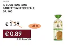 Prezzemolo e Vitale Il buon pane pane bauletto multicereale offerta
