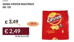 Prezzemolo e Vitale Saiwa cipster multipack offerta