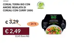 Prezzemolo e Vitale Cereal terra bio con amore insalata di cereali con curry offerta