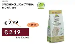 Prezzemolo e Vitale Sarchio crusca d'avena bio offerta