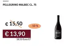 Prezzemolo e Vitale Pellegrino malbec offerta