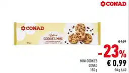 Conad Mini cookies CONAD offerta