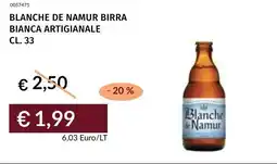 Prezzemolo e Vitale Blanche de namur birra bianca artigianale offerta