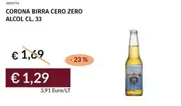 Prezzemolo e Vitale Corona birra cero zero alcol offerta